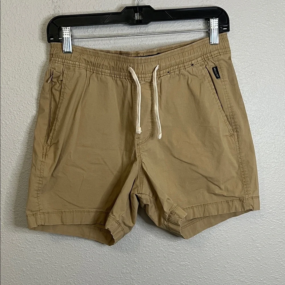 Hollister Epic Flex Jogger Short Khaki Size Small - Picture 1 of 6